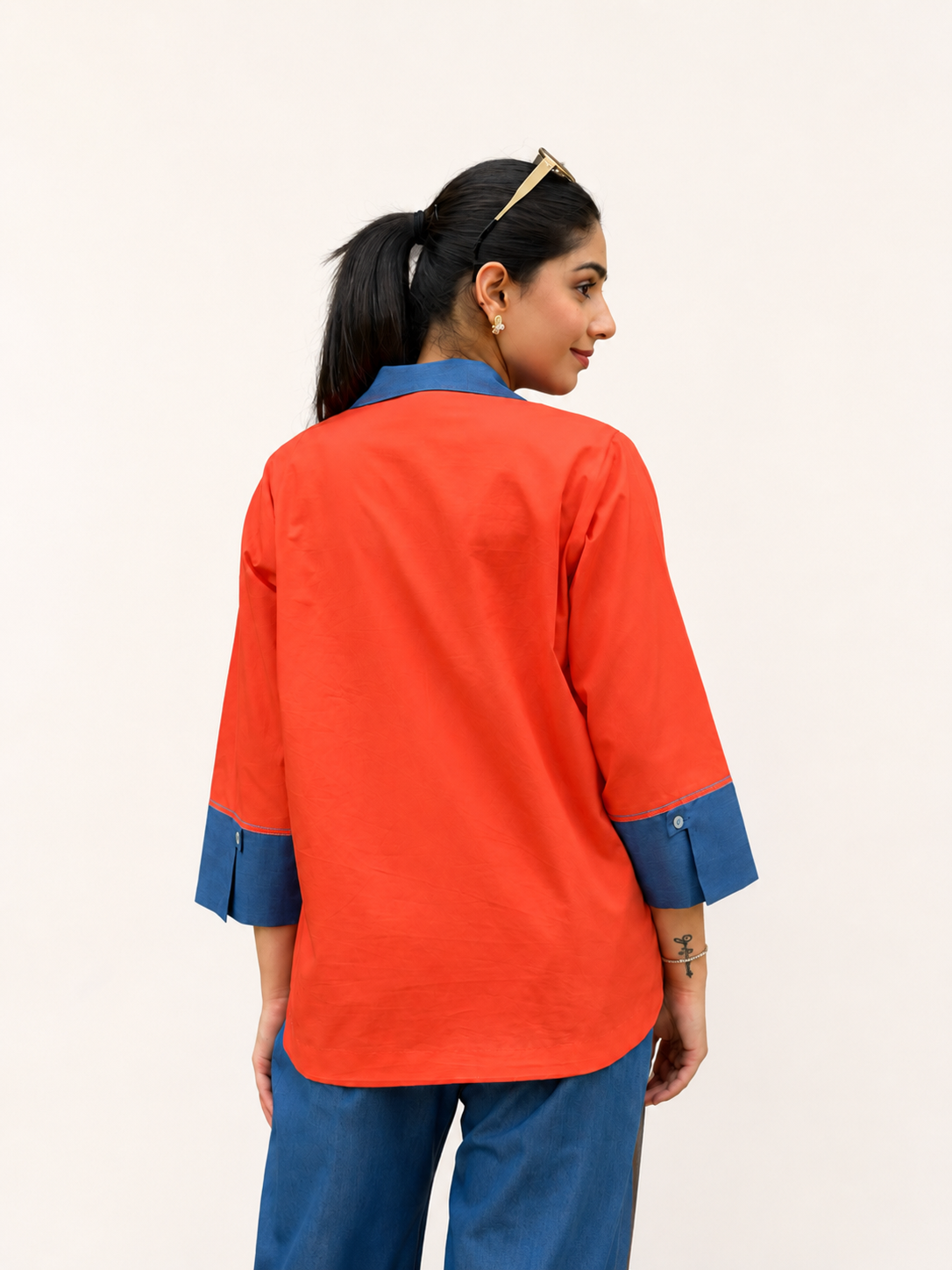 Scarlet Daisy Shirt - Image 4
